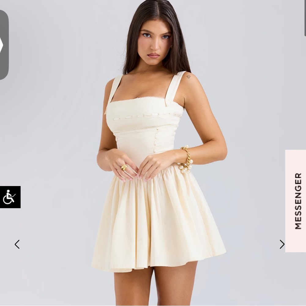 House of cb ribbon mini dress